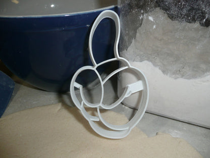 Mickey Mouse Glove Number 1 First Birthday Cookie Cutter Made In USA PR2876