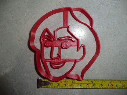 Aladdin Face Genie Friend Kids Movie Character Cookie Cutter Made In USA PR2879