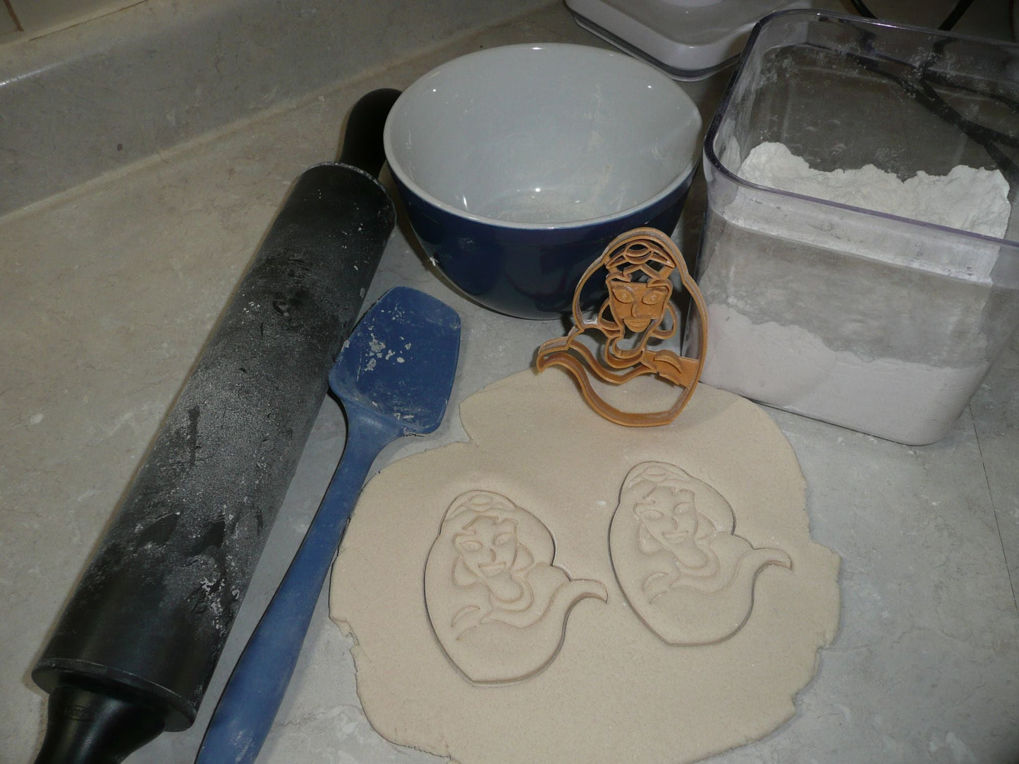 Jasmine Princess Face Aladdin Movie Character Cookie Cutter Made In USA PR2880