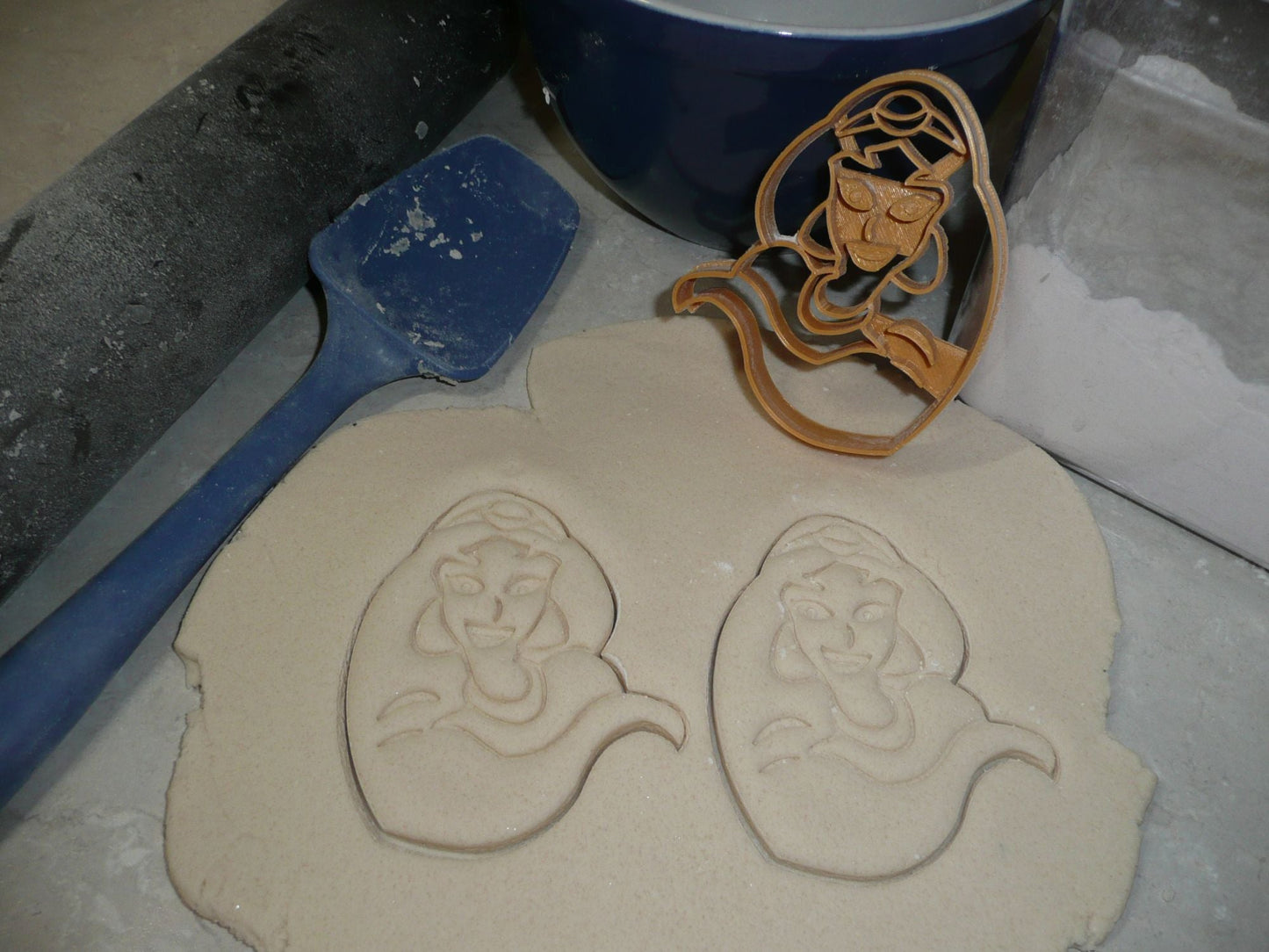 Jasmine Princess Face Aladdin Movie Character Cookie Cutter Made In USA PR2880