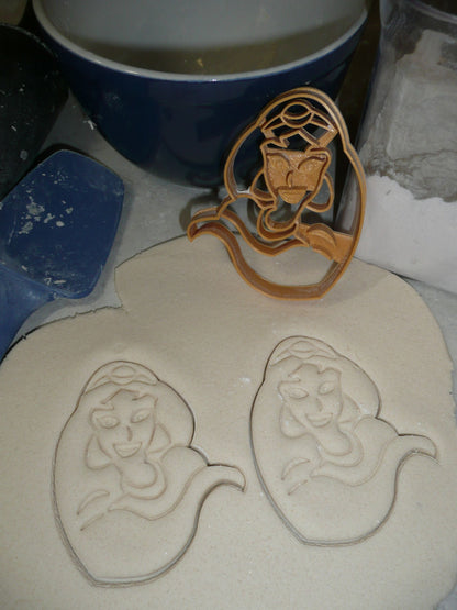 Jasmine Princess Face Aladdin Movie Character Cookie Cutter Made In USA PR2880