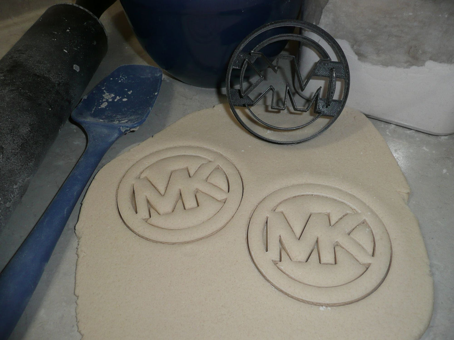 Michael Kors Luxury Fashion Brand MK Logo Cookie Cutter Made In USA PR2884