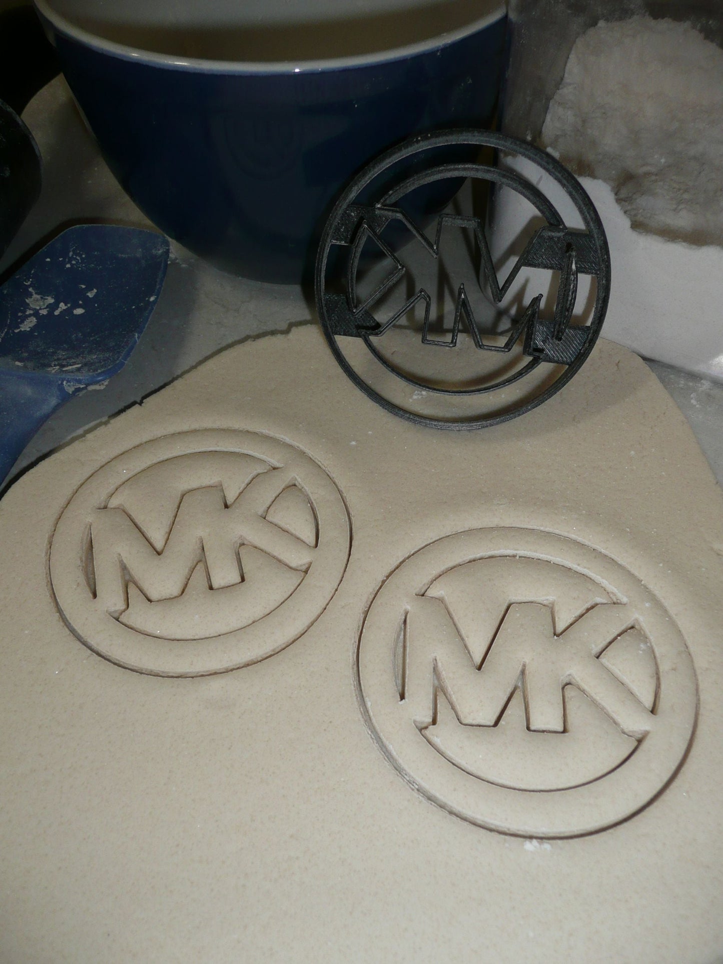 Michael Kors Luxury Fashion Brand MK Logo Cookie Cutter Made In USA PR2884