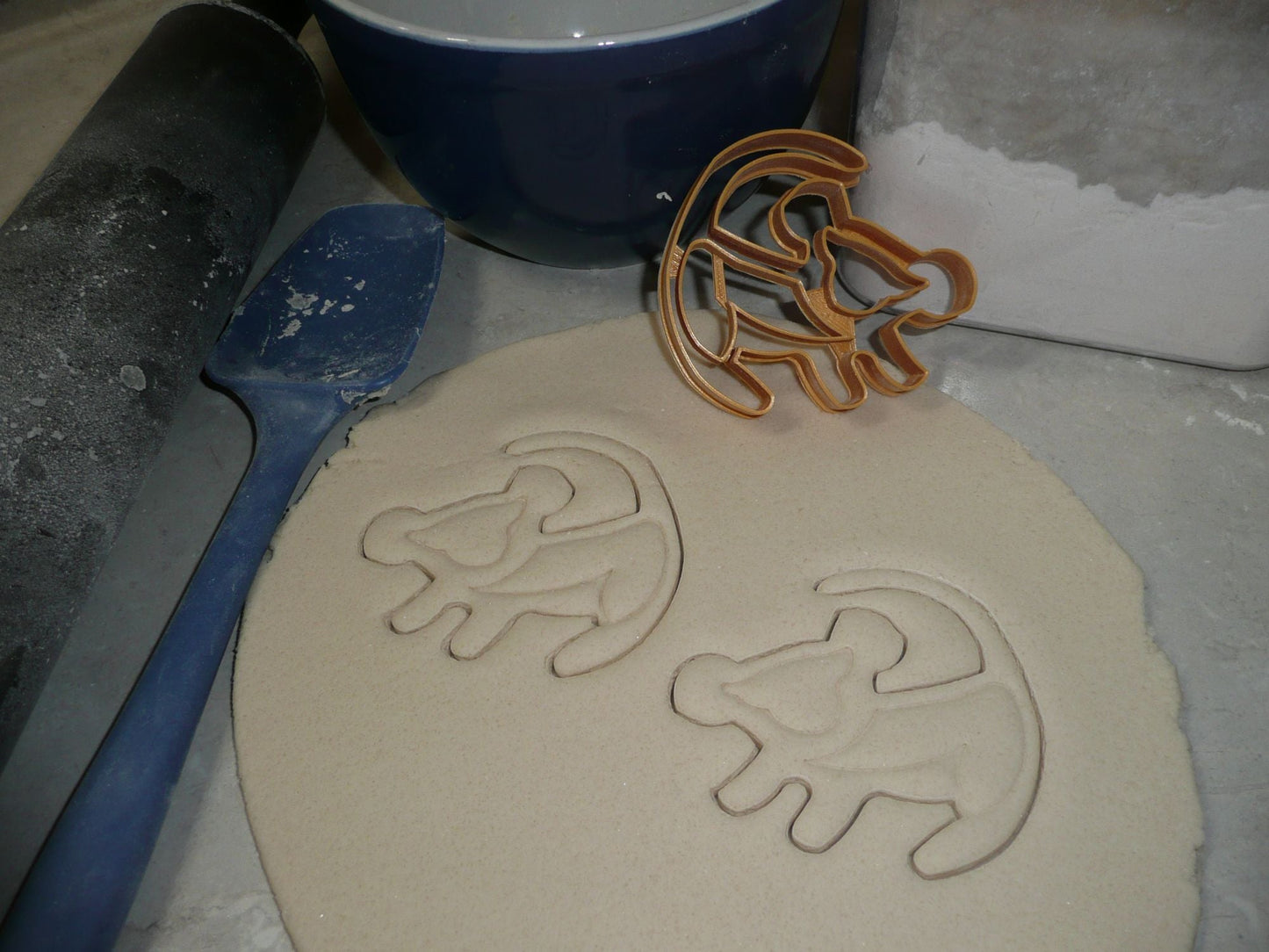 Simba Cave Painting Cub The Lion King Cookie Cutter Made In USA PR2891