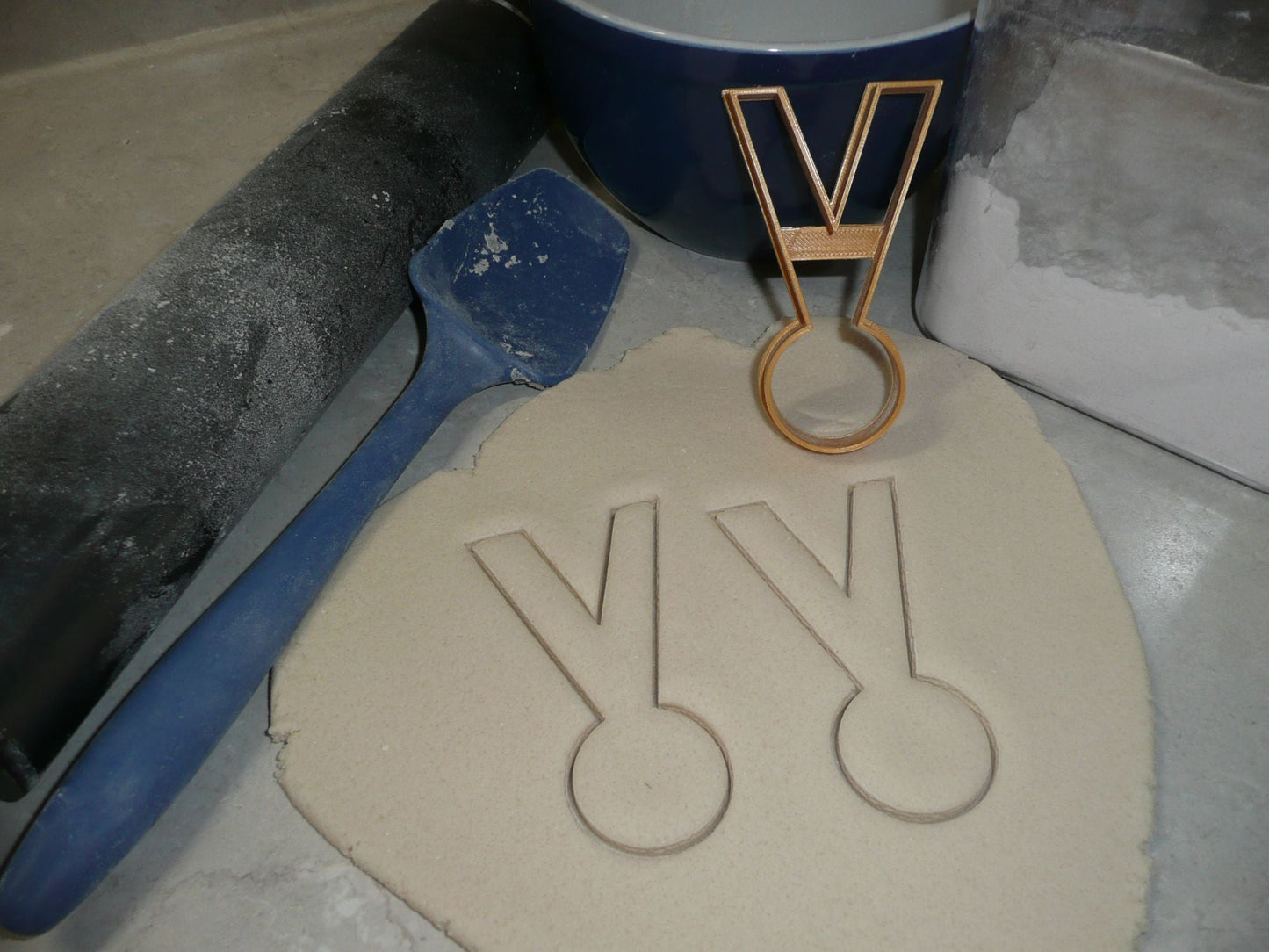 Runner Medal Run Award Marathon 5k 10k Athlete Cookie Cutter Made In USA PR2893
