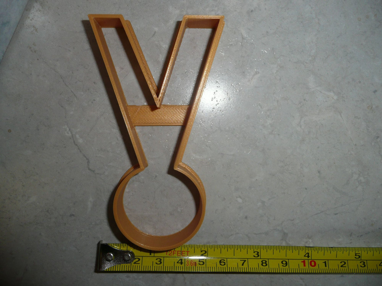 Runner Medal Run Award Marathon 5k 10k Athlete Cookie Cutter Made In USA PR2893