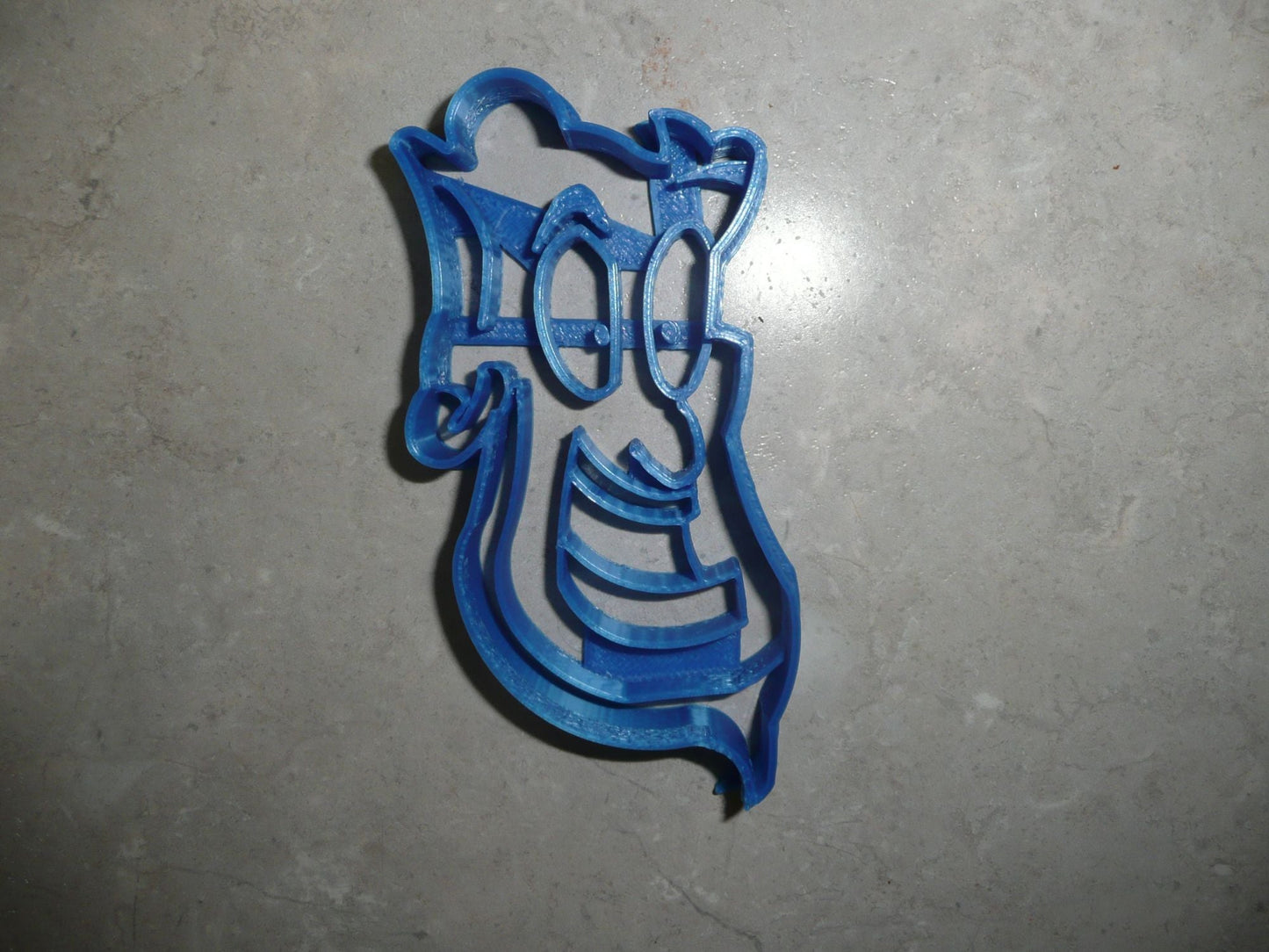 Genie Face Magic Lamp Aladdin Movie Character Cookie Cutter Made In USA PR2881