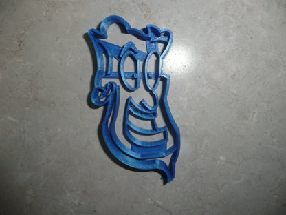 Genie Face Magic Lamp Aladdin Movie Character Cookie Cutter Made In USA PR2881
