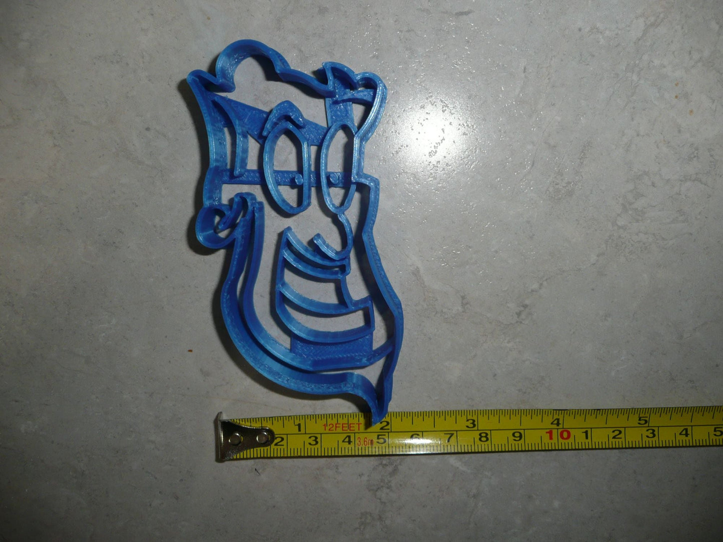 Genie Face Magic Lamp Aladdin Movie Character Cookie Cutter Made In USA PR2881