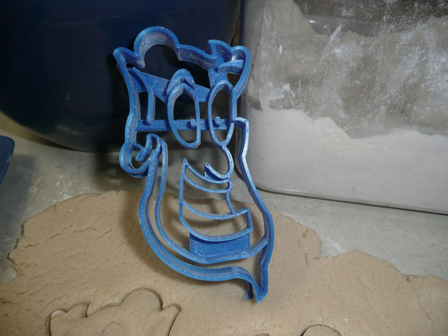 Genie Face Magic Lamp Aladdin Movie Character Cookie Cutter Made In USA PR2881