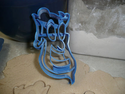 Genie Face Magic Lamp Aladdin Movie Character Cookie Cutter Made In USA PR2881