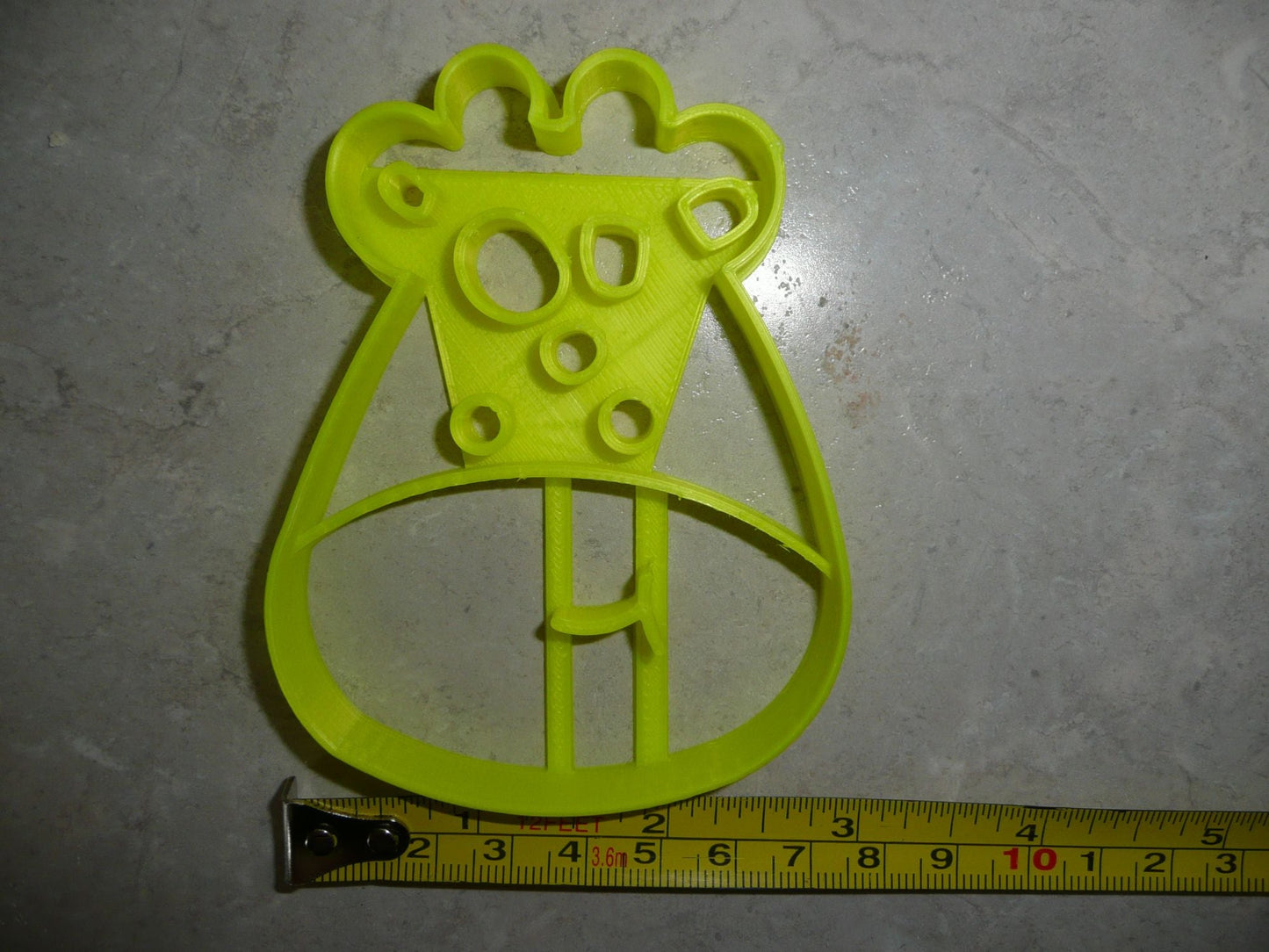 Giraffe Detailed Face Zoo Animal African Safari Cookie Cutter Made In USA PR2627