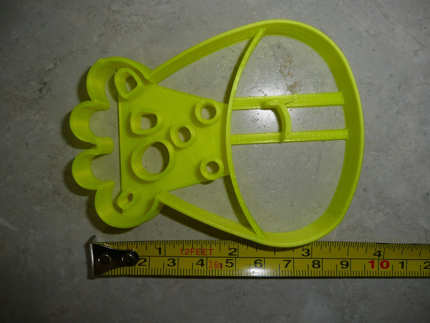 Giraffe Detailed Face Zoo Animal African Safari Cookie Cutter Made In USA PR2627