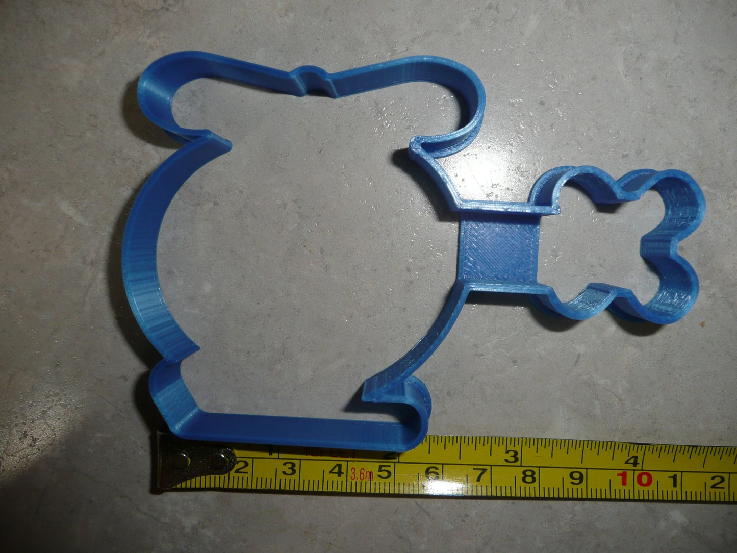 Helicopter Chopper Outline Flying Equipment Cookie Cutter Made In USA PR2189