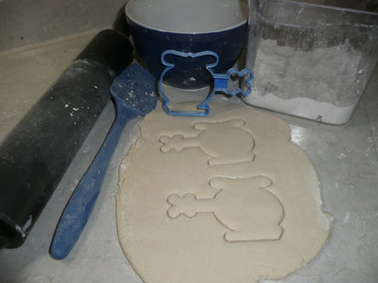 Helicopter Chopper Outline Flying Equipment Cookie Cutter Made In USA PR2189