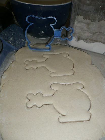 Helicopter Chopper Outline Flying Equipment Cookie Cutter Made In USA PR2189