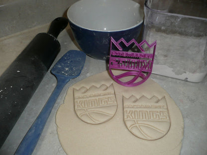 Sacramento Kings Basketball Team Sports Cookie Cutter Made In USA PR2756