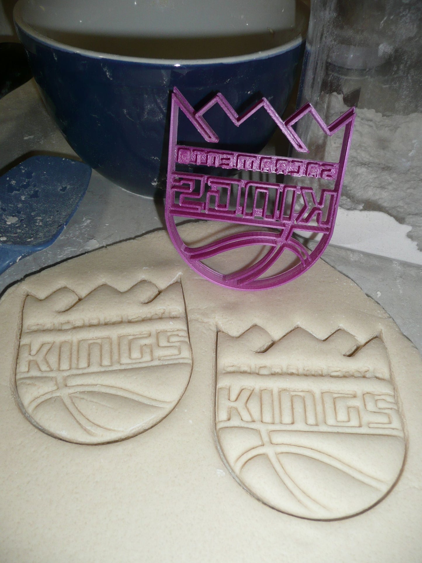 Sacramento Kings Basketball Team Sports Cookie Cutter Made In USA PR2756