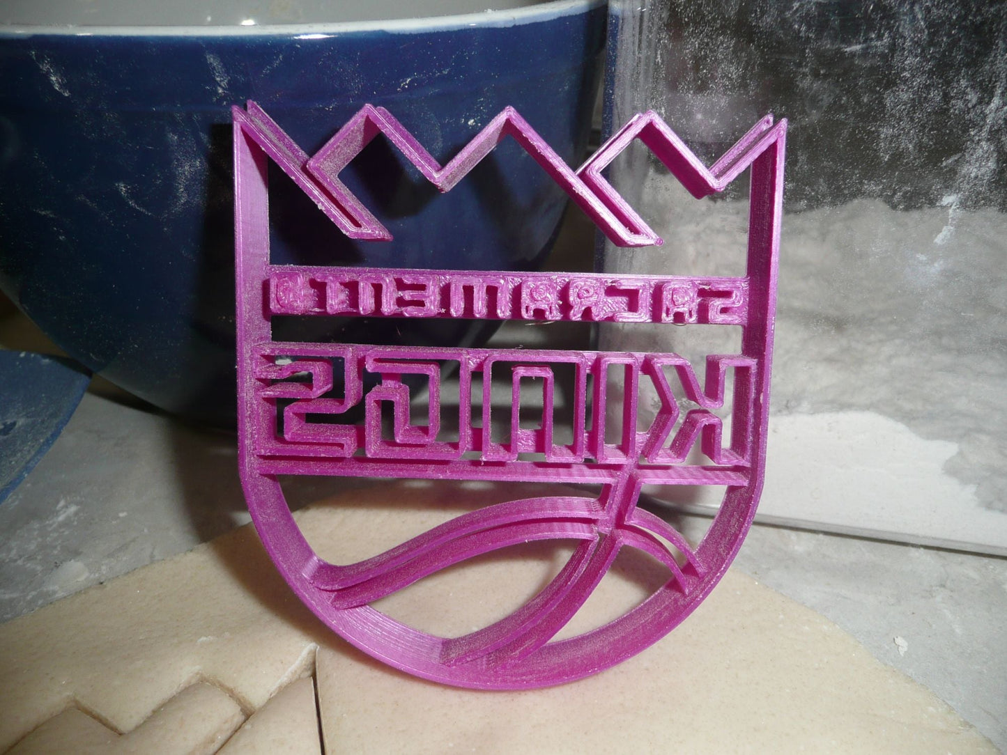 Sacramento Kings Basketball Team Sports Cookie Cutter Made In USA PR2756
