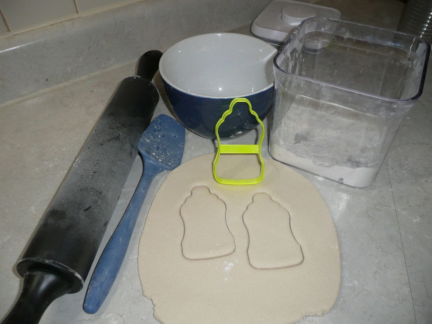Mustard Bottle Condiment Fast Food BBQ Picnic Cookie Cutter Made In USA PR2904