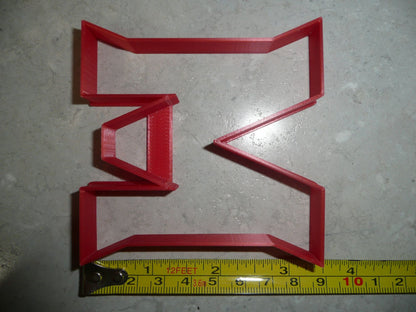 University of Maryland Terps Terrapins M Letter Cookie Cutter Made In USA PR2936