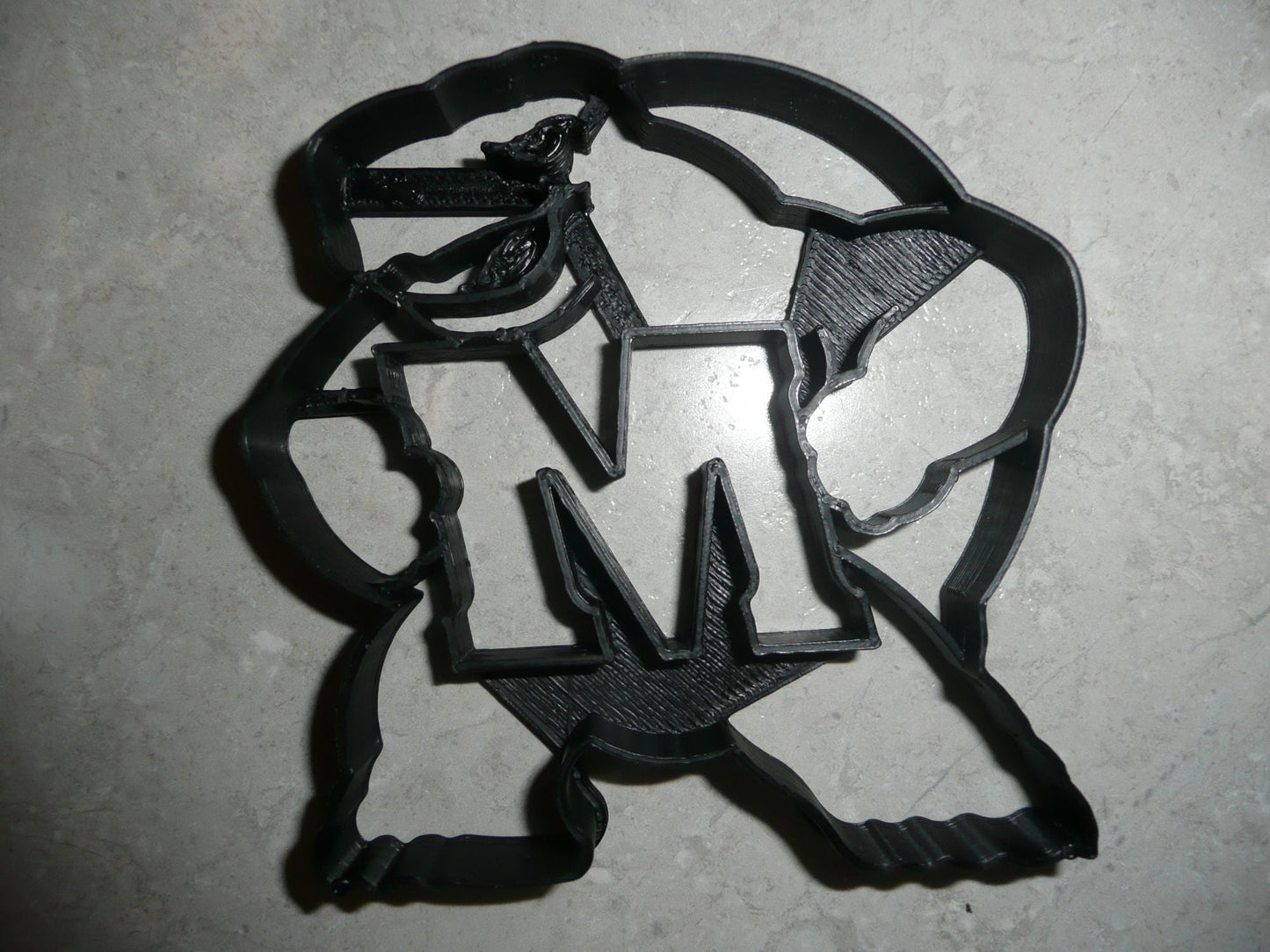 University of Maryland Terps Turtle Mascot Cookie Cutter Made In USA PR2937
