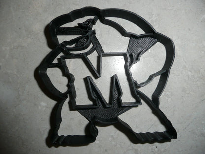 University of Maryland Terps Turtle Mascot Cookie Cutter Made In USA PR2937