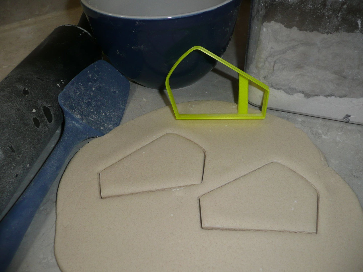 Slice Of Cheese Pie Food Wedge Treat Dessert Cookie Cutter Made In USA PR2949