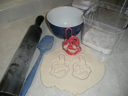 Indian Chief Native American School Mascot Cookie Cutter Made In USA PR2951