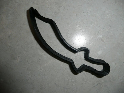 Sword Shape Pirate Blade Knife Samurai Medieval Cookie Cutter Made In USA PR2959