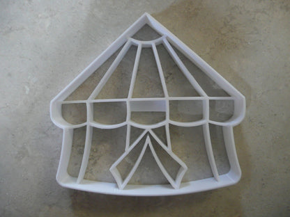 Circus Tent Carnival Stripes Big Top Striped Cookie Cutter Made In USA PR2965