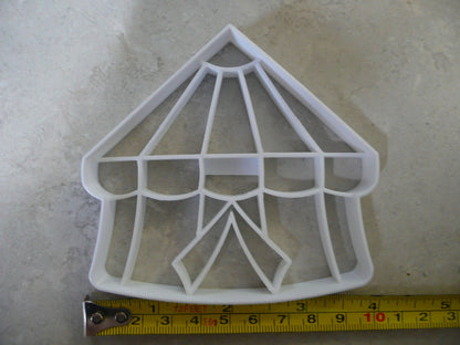 Circus Tent Carnival Stripes Big Top Striped Cookie Cutter Made In USA PR2965