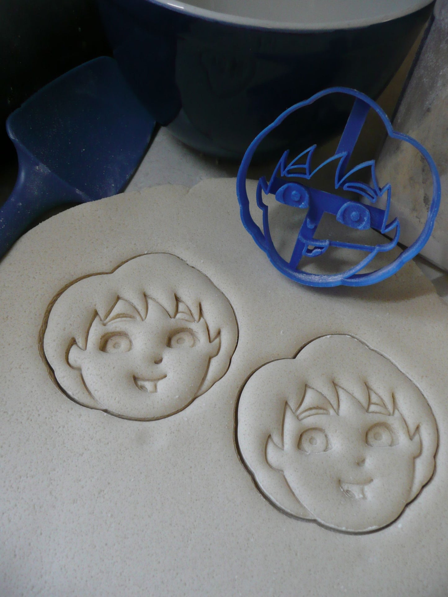 Diego From Dora The Explorer Face Cartoon Cookie Cutter Made In USA PR2994