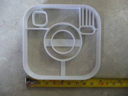 Instagram Themed Symbol Social Media Cookie Cutter Made In USA PR2953