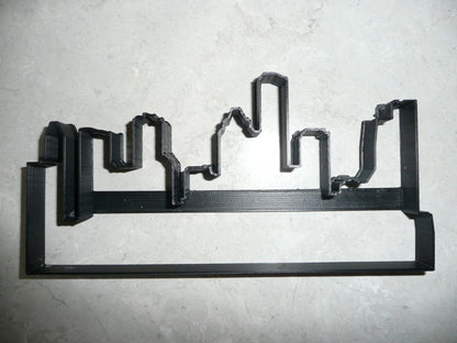 Houston Texas City Skyline Skyscraper Horizon Cookie Cutter Made In USA PR2957