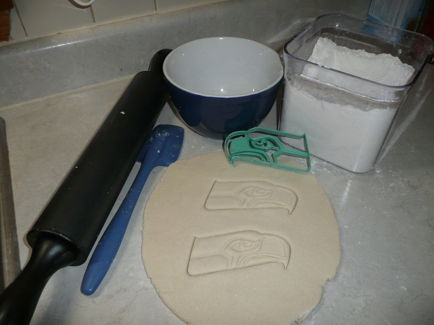 Seattle Seahawks NFL Football Logo Cookie Cutter Made In USA PR969