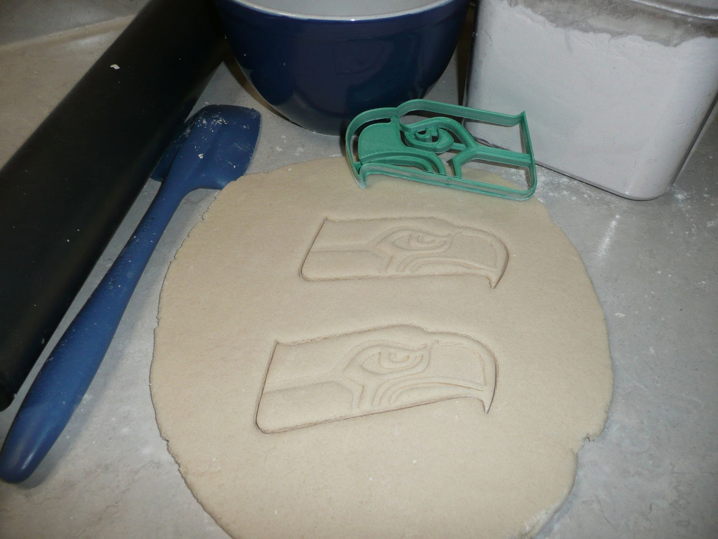 Seattle Seahawks NFL Football Logo Cookie Cutter Made In USA PR969