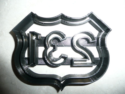 US Route 231 Sign Shield IN To FL Road Trip Cookie Cutter Made In USA PR2316