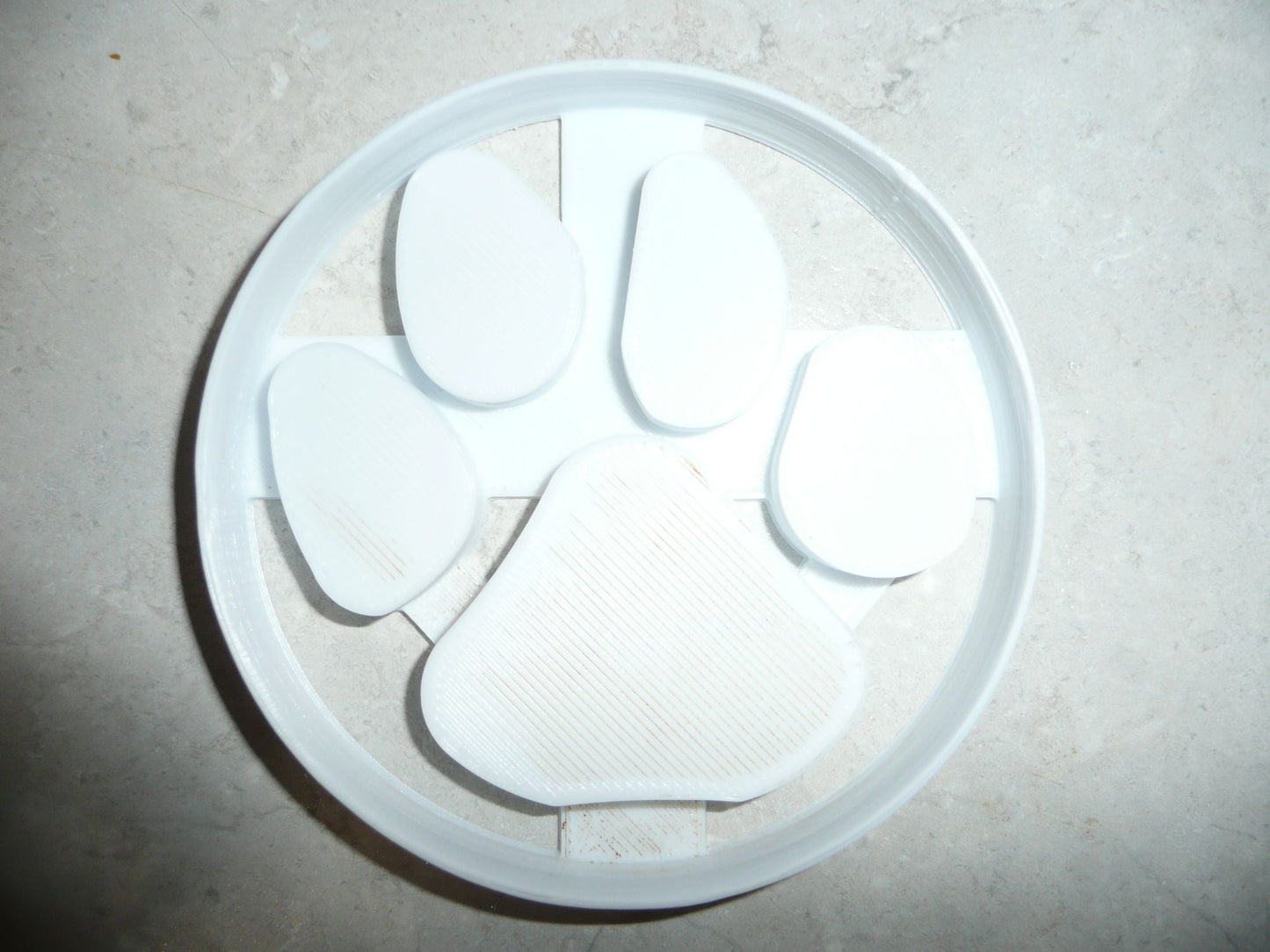Tiger Cat Paw Print Pawprint School University Cookie Cutter Made In USA PR2667