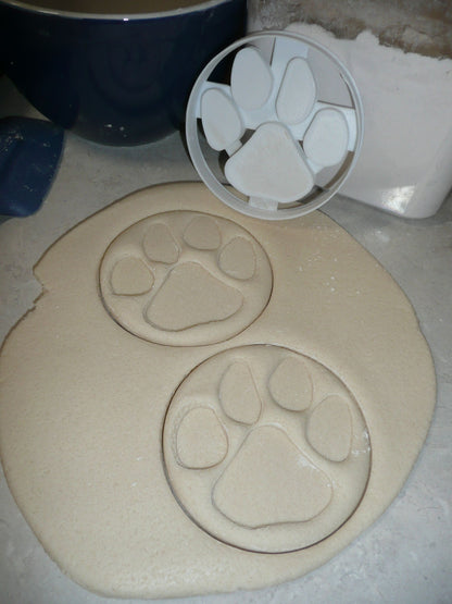 Tiger Cat Paw Print Pawprint School University Cookie Cutter Made In USA PR2667