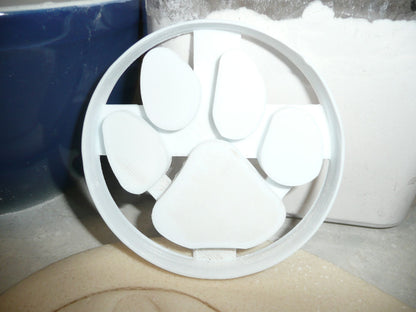 Tiger Cat Paw Print Pawprint School University Cookie Cutter Made In USA PR2667