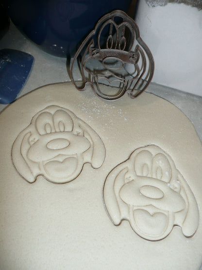 Pluto The Pup Cartoon Dog Mickey Mouse Pet Cookie Cutter Made In USA PR2889