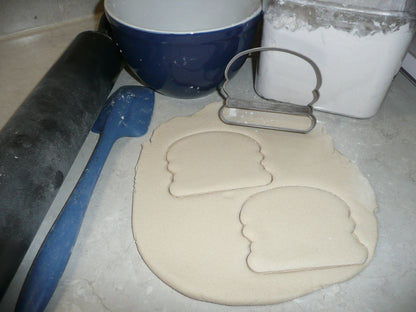 Hamburger Beef Patty Grilled Burger Sandwich Cookie Cutter Made In USA PR2902