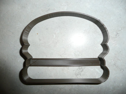 Hamburger Beef Patty Grilled Burger Sandwich Cookie Cutter Made In USA PR2902