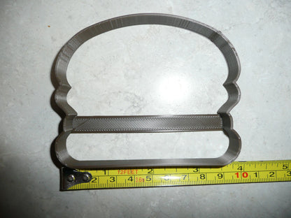 Hamburger Beef Patty Grilled Burger Sandwich Cookie Cutter Made In USA PR2902