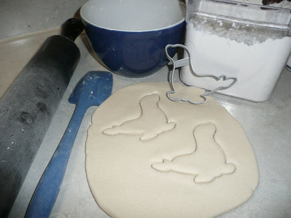 Seal Harbor Grey Spotted Seals Aquatic Mammal Cookie Cutter Made In USA PR2932