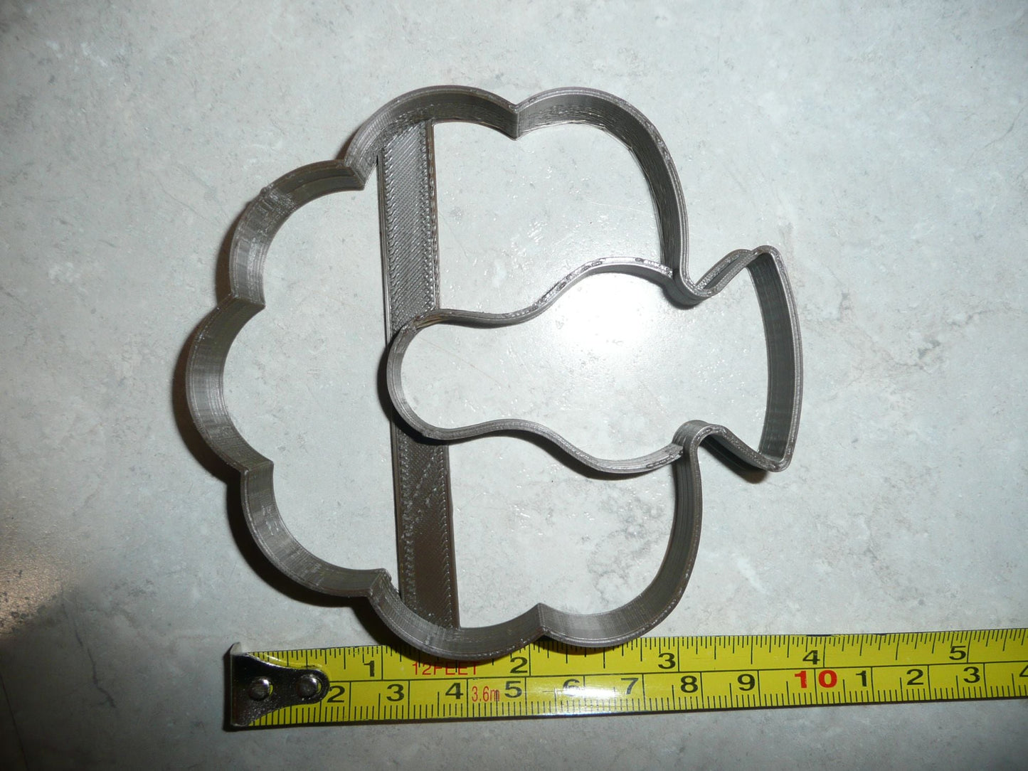Turkey Forward Facing Bird Thanksgiving Holiday Cookie Cutter Made In USA PR2941