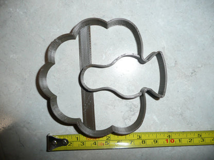 Turkey Forward Facing Bird Thanksgiving Holiday Cookie Cutter Made In USA PR2941