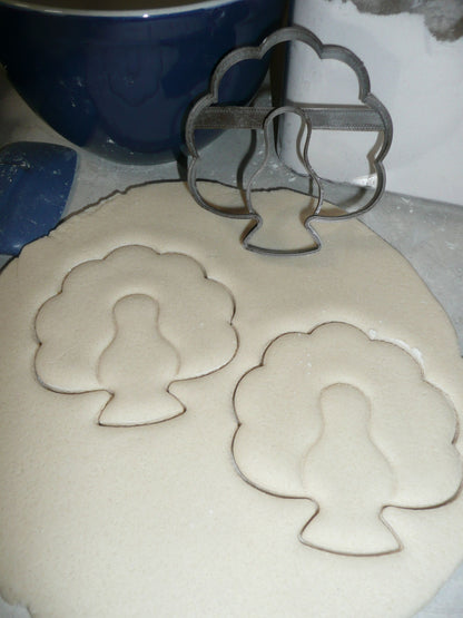 Turkey Forward Facing Bird Thanksgiving Holiday Cookie Cutter Made In USA PR2941