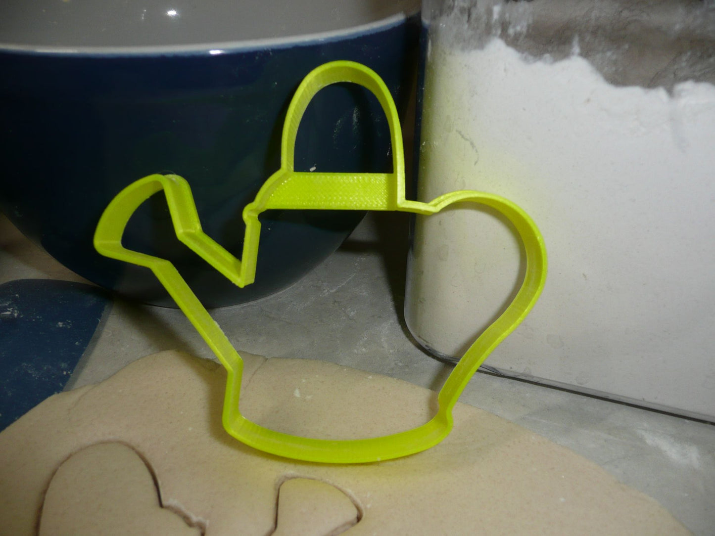 Watering Can Water Spout Flower Plant Gardening Cookie Cutter Made In USA PR3013